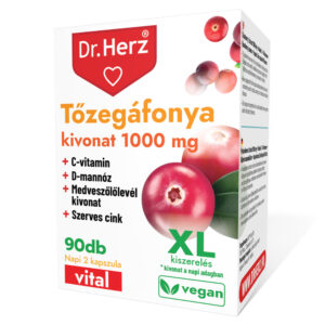 Dr. Herz XL Tőzegáfonya kivonat 1000 mg   kapszula 90db