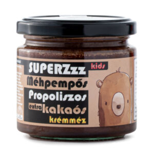Mézzz SUPERZzz Kids - Méhpempős propoliszos kakaós krémméz extra bio kakaóval 250g