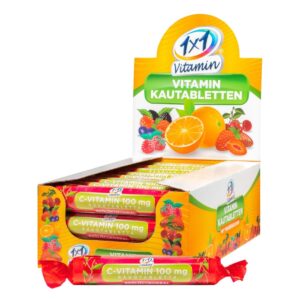1x1 Vitamin C-vitamin 100 mg szőlőcukorral cseresznyés 17x
