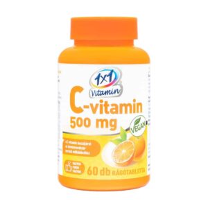 1x1 vitaday C-vitamin 500 mg rágótabletta  60 db  narancs