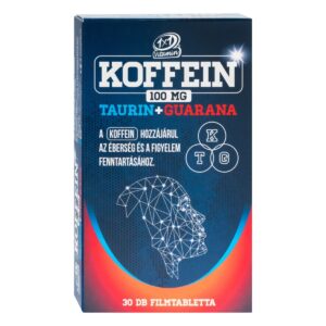 1x1 Vitaday Koffein + Taurin + Guarana étrend-kiegészítő filmtabletta 30db