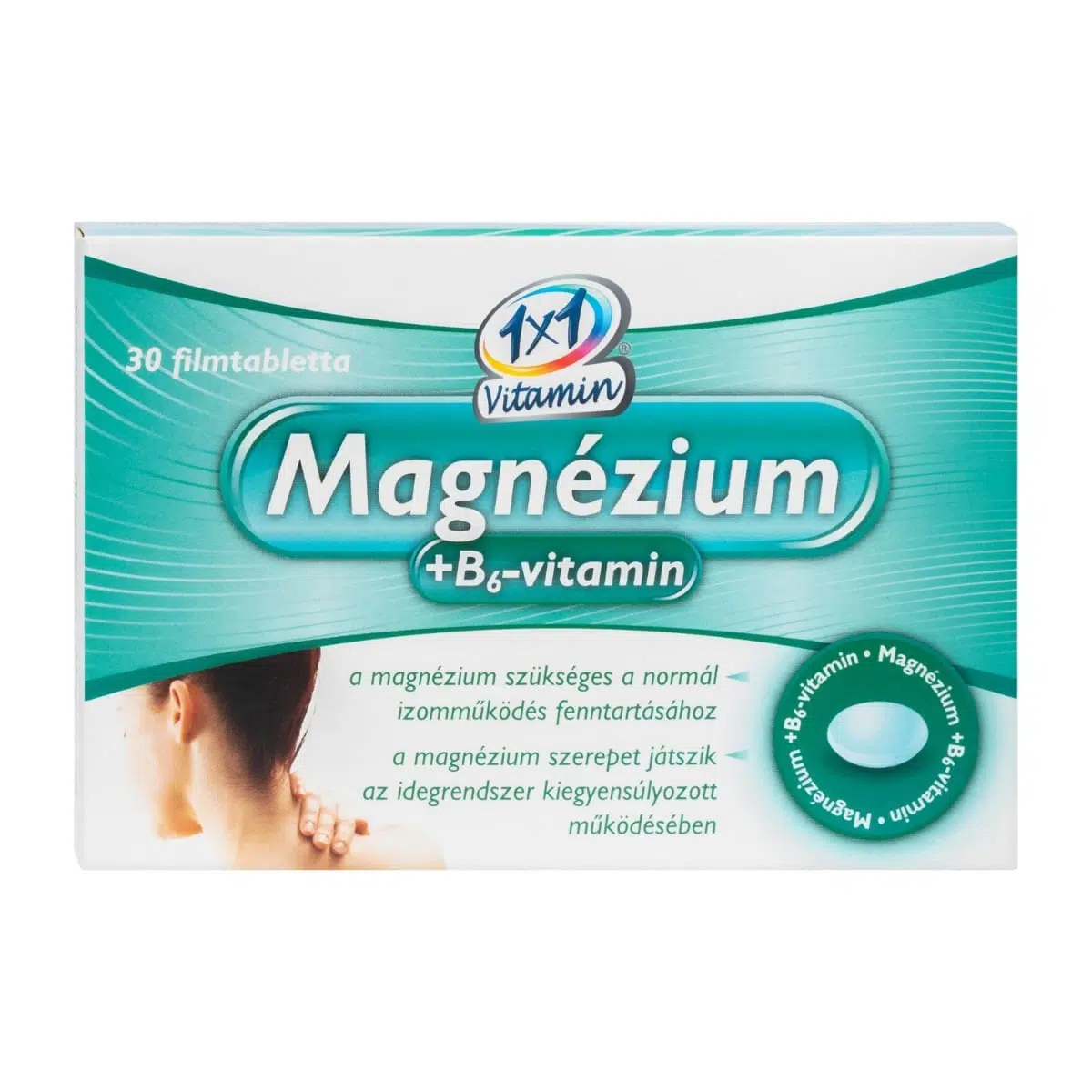 1x1 vitaday mg+b6 filmtabletta 30 db
