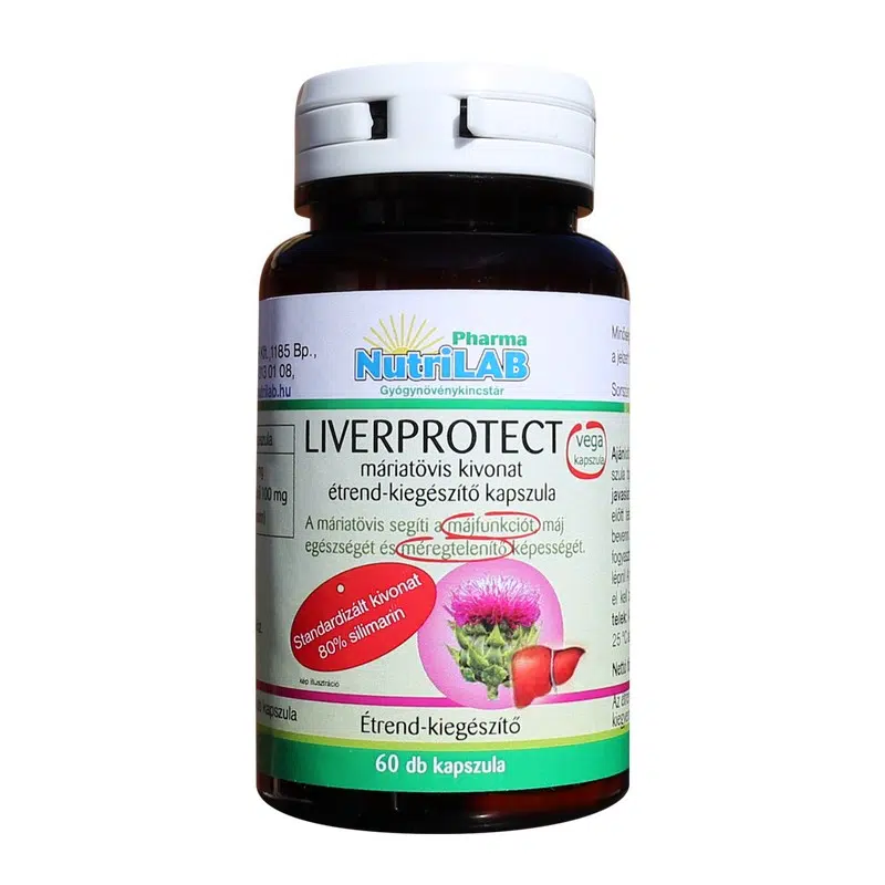 Nutrilab Liverprotect kapszula 60db