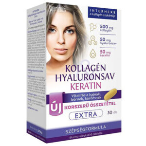 Interherb Kollagén Hyaluronsav Extra kapszula 30db ÚJ!