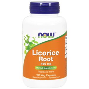Now Licorice Root 450 mg édesgyökér 100db
