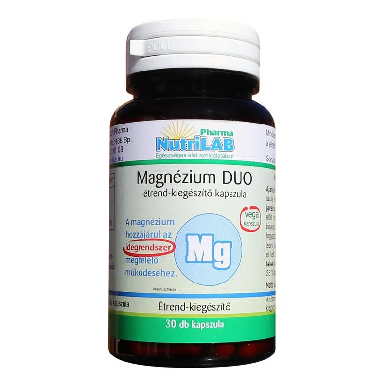 NutriLAB Duo-Magnézium kapszula 30db