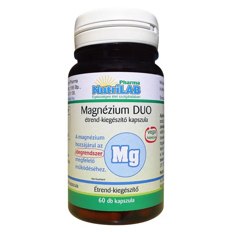 NutriLAB Duo-Magnézium kapszula 60db