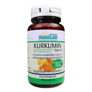 Nutrilab Kurkumin kapszula 90db