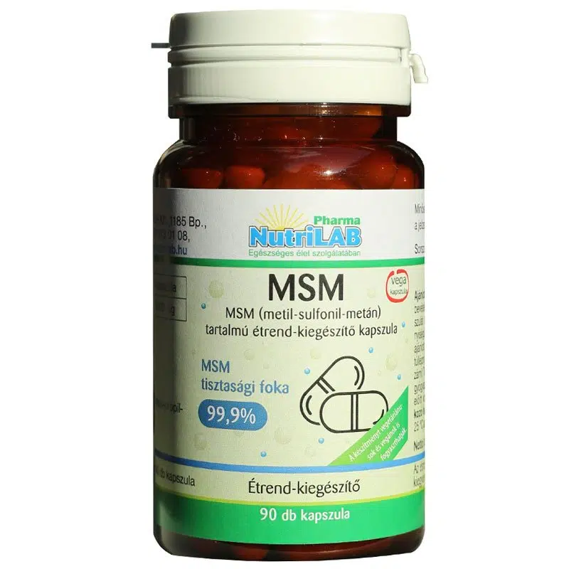 NutriLAB MSM kapszula 90db