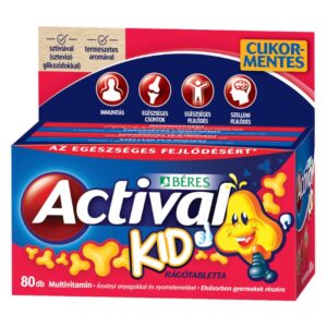 Béres actival kid cukormentes rágótabletta 80db