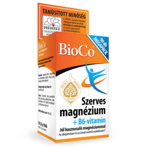 BioCo Szerves Magnézium + B6 tabletta 90 db