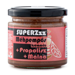 Mézzz SUPERZzz méhpempős krémméz - propolisz + liofilizált málna 250g
