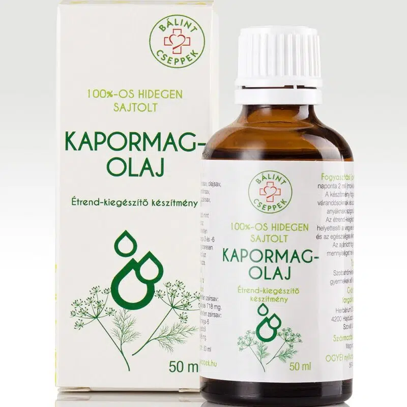 Bálint cseppek kapormagolaj 100% 50ml