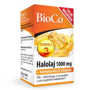BioCo Halolaj 1000mg MEGAPACK kapszula - 100db