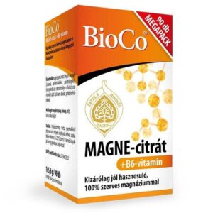 BioCo MAGNE-citrát + B6-vitamin Megapack