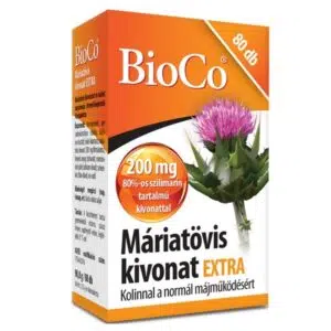 BioCo Máriatövis kivonat EXTRA tabletta - 80db