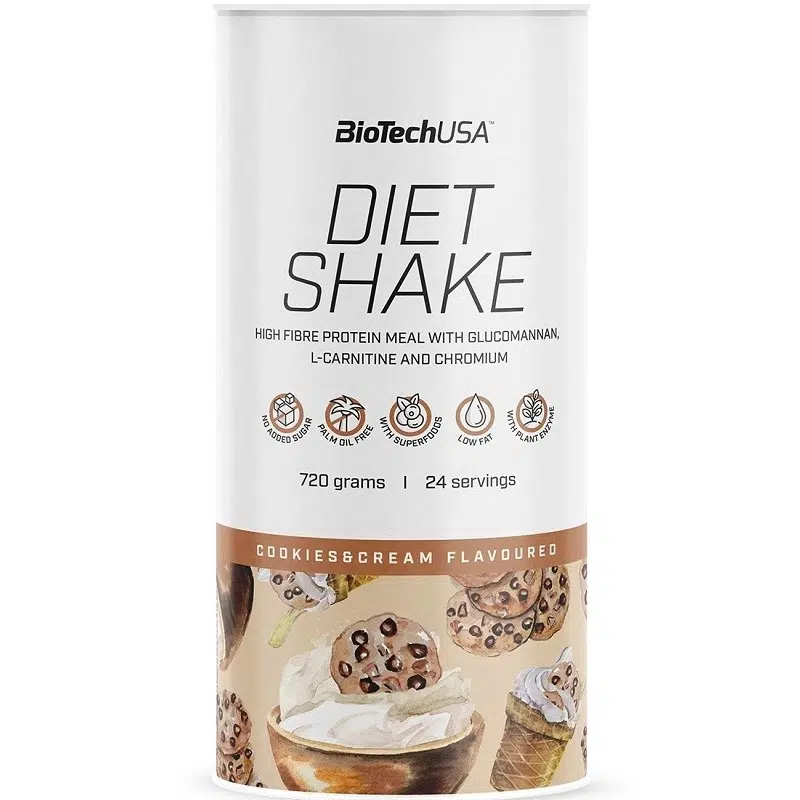 Biotech Diet Shake 720g cookies & cream