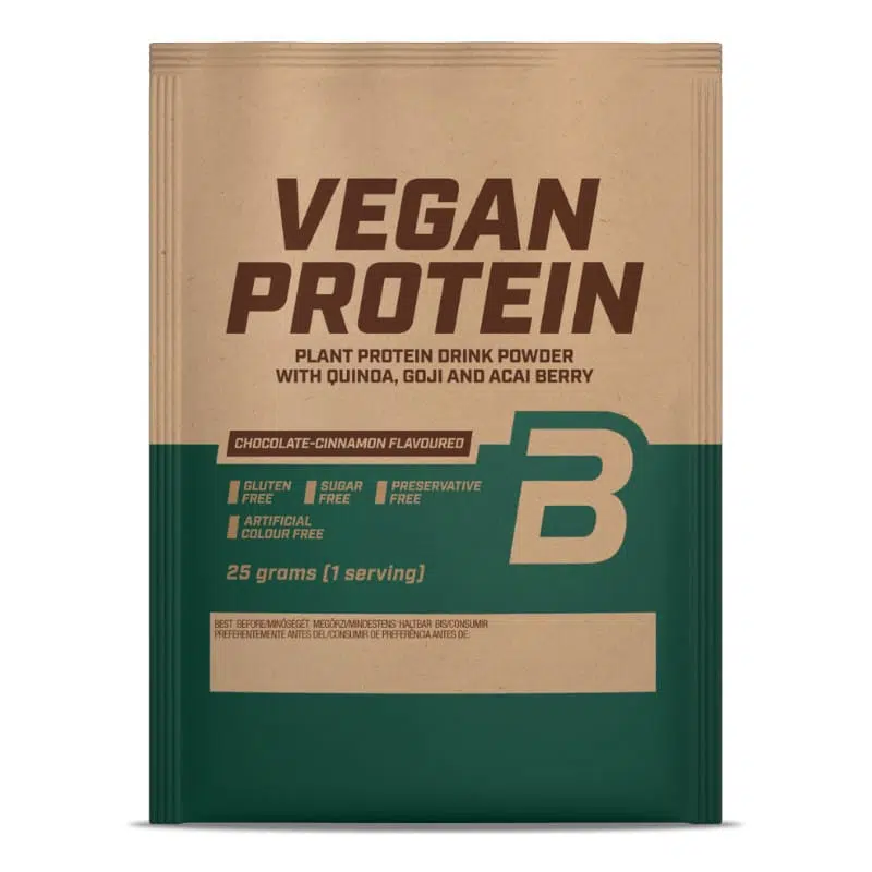 Biotech Vegan Protein 10x25g csokoládé-fahéj