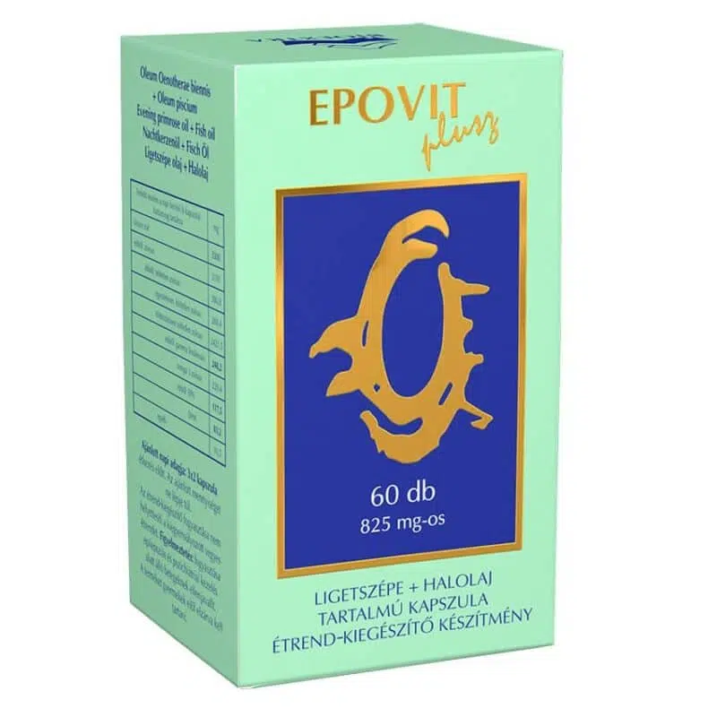 Bioextra epovit PLUSZ ligetszépe+halolaj kapszula 60 db