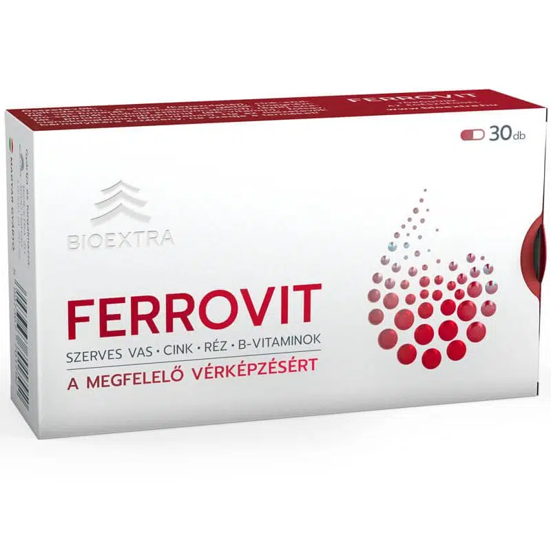 Bioextra ferrovit kapszula 30 db