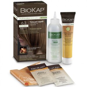Biokap Nutricolor Rapid Tartós hajfesték Nr 6.3 Dark Golden Blond 135ml