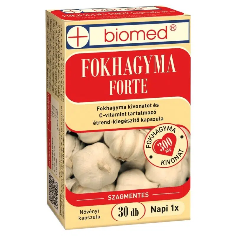 Biomed Fokhagyma forte kapszula 30db