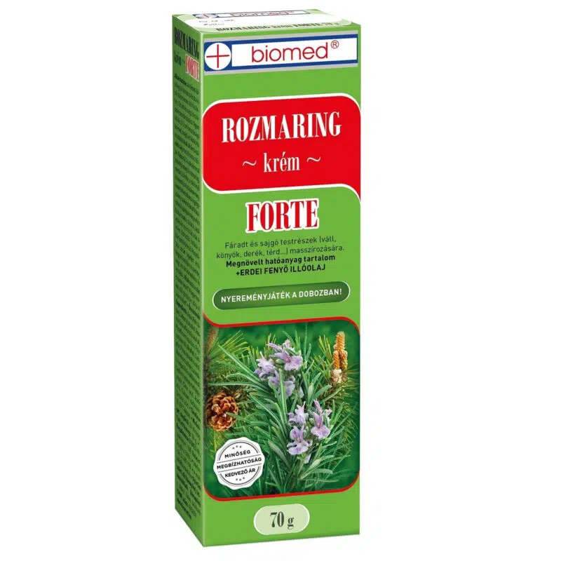 Biomed rozmaring krém forte 70 g