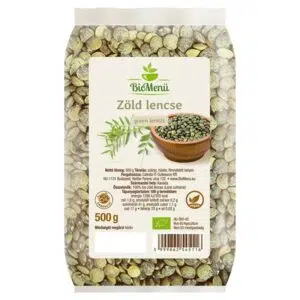 Biomenü bio ZÖLD lencse 500g