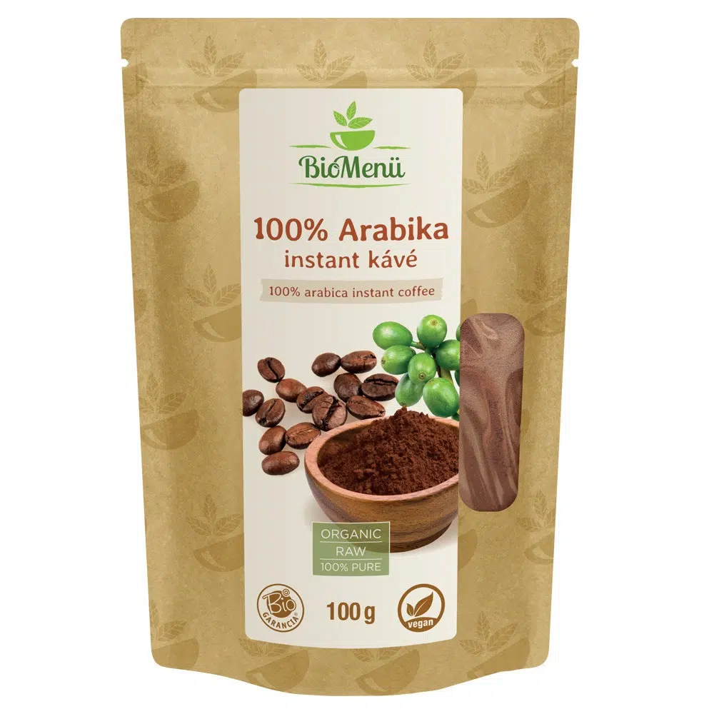Biomenü bio 100% Arabica instant kávé 100g