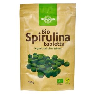 Biorganik bio spirulina tabletta 100g