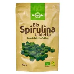 Biorganik bio spirulina tabletta 100g
