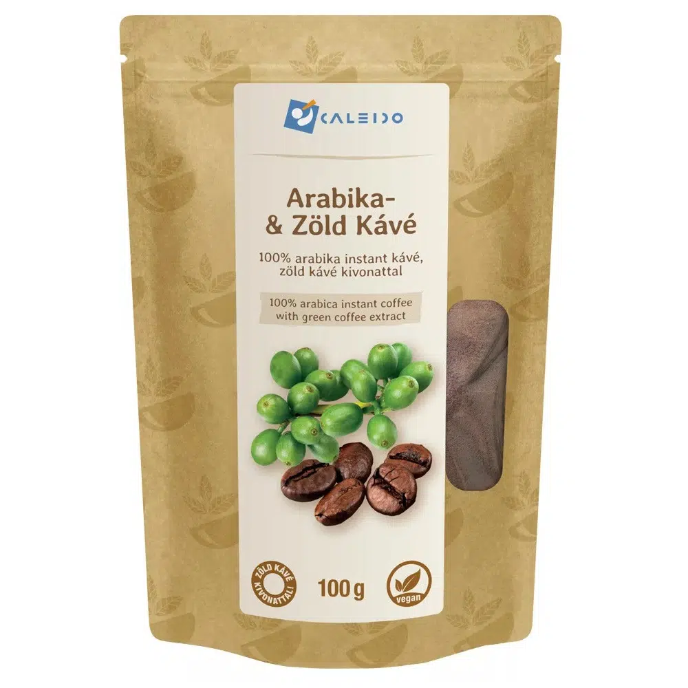 Caleido Arabica & Zöld kávé - 100g