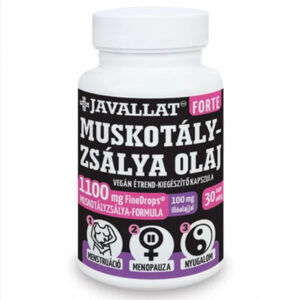 Javallat Forte Muskotályzsálya olaj kapszula 60db