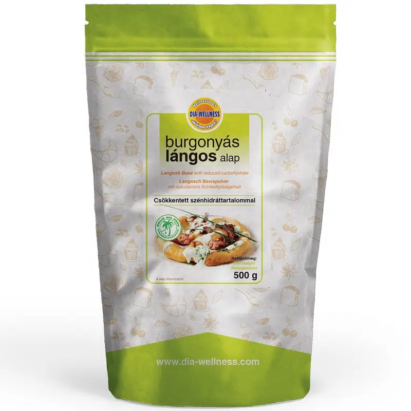 Dia-wellness burgonyás lángospor 500g