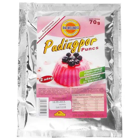 Dia-wellness hidegpuding puncs 70g