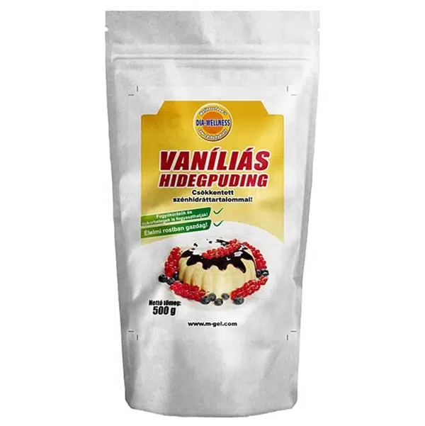 Dia-wellness vaníliás hidegpudingpor 500g