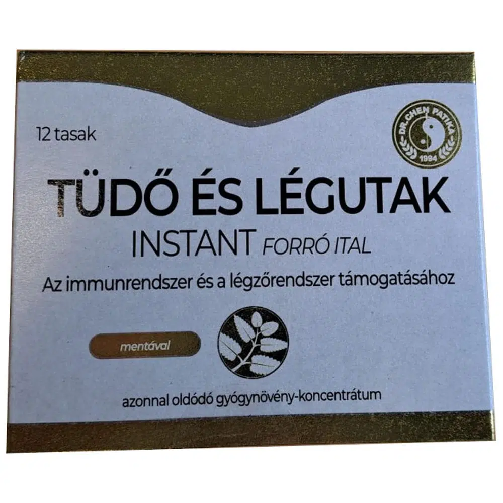 Dr.chen Tüdő és Légutak instant forró ital 12 tasak