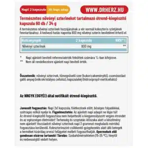 Dr. Herz Koleszterin Optimum Plus kapszula - 60db - Image 2