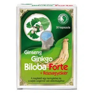 Dr.chen ginseng ginkgo forte + rózsagyökér kapszula 30db