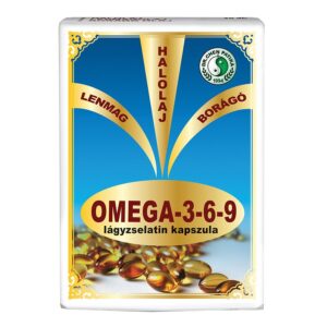 Dr.chen Omega-3-6-9 lágyzselatin  kapszula 30 db
