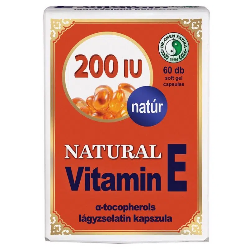 Dr.chen natural vitamin E 200 60db