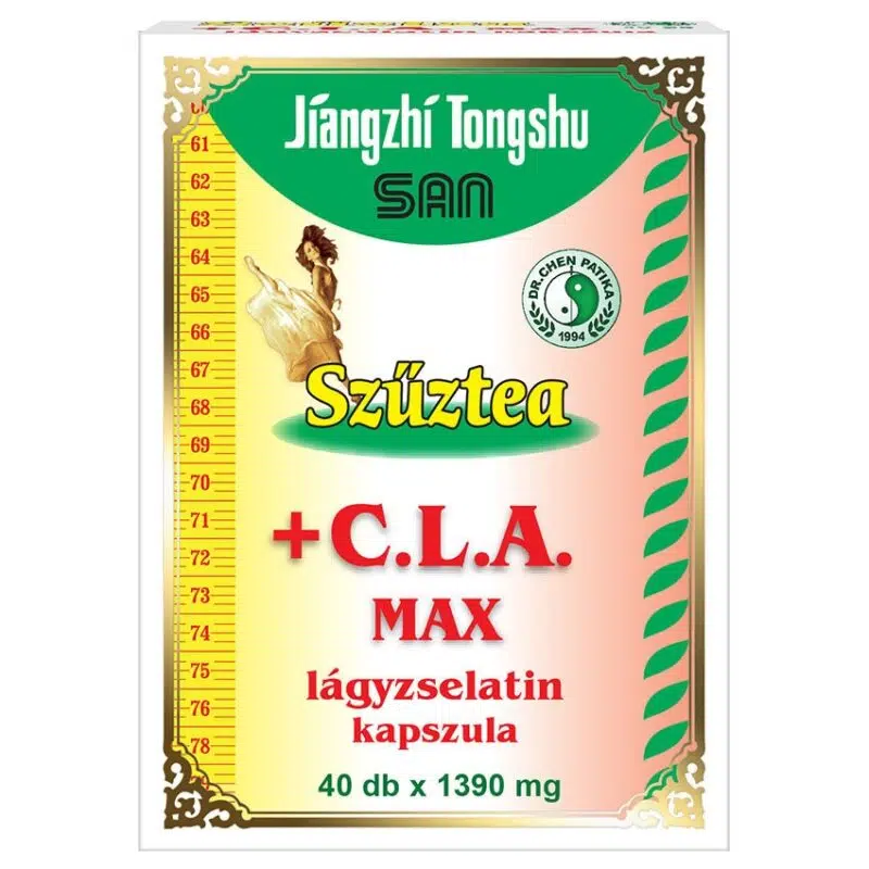 Dr.chen szűztea +c.l.a. max kapszula 40 db