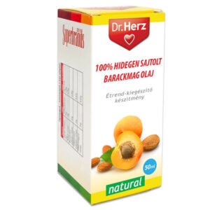 Dr. Herz Sárgabarackmag olaj 100% hidegen sajtolt 50ml