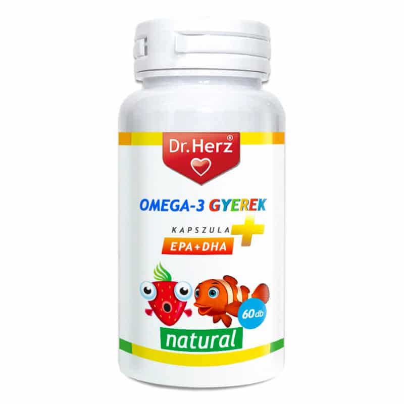 Dr. Herz Omega-3 500mg Gyerek 60 db kapszula