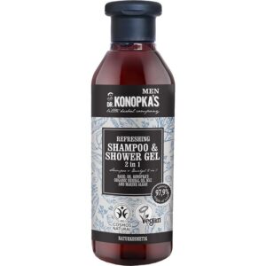 Dr. Konopka's MEN Frissítő 2 az 1-ben sampon és tusfürdő gél 280ml