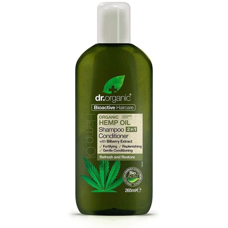Dr.Organic bio kendermagolaj Sampon és hajkondícionáló 2 az 1-ben 265ml