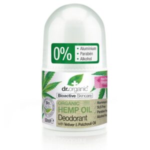 Dr.Organic bio kendermagolaj Alumíniummentes golyós dezodor 50ml