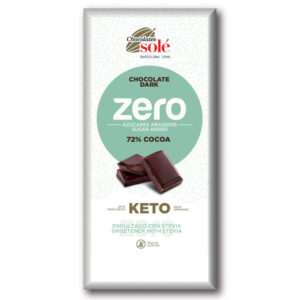 Chocolates Solé 72% ZERO (kicsi) 25g