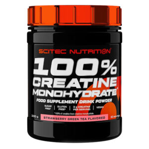 Scitec Nutrition 100% Creatine monohydrate eper-zöldtea 300g