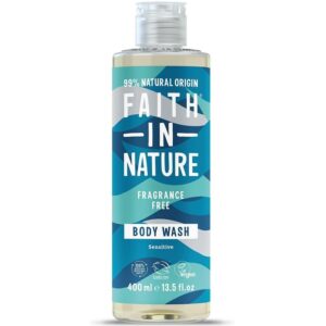 Faith in Nature Fragrance Free - Illatmentes Tusfürdő   400ml